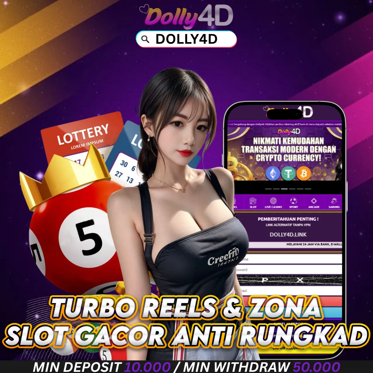 Dolly4D : Turbo Reels & Zona Slot Gacor Anti Rungkad